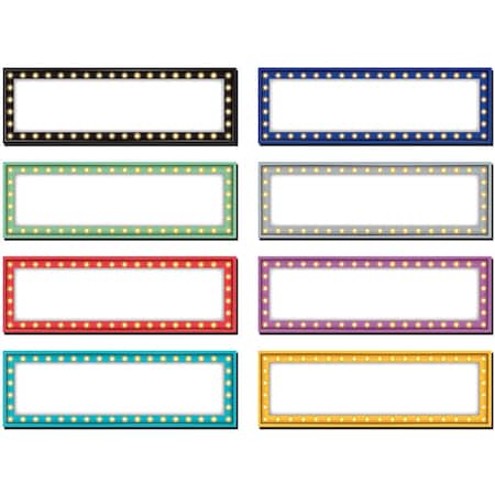 Roomfactory Marquee Labels Magnetic Accents, 3PK RO1740447